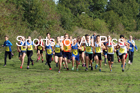 Boys and girls under-13s 2019 Sunderland Harriers Open Cross Country. Photo:  David T. Hewitson/Sports for All Pics